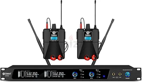 D Debra Audio PRO ER-202 UHF Dual Channel Wireless