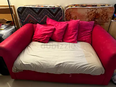 FREE SOFA AND 2 SINGLE MATRESS