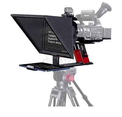 DF DIGITALFOTO Destview TP150 Teleprompter - Professional 15-Inch All-Metal Liftable Teleprompter fo