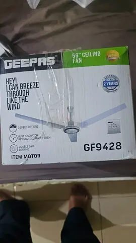 GEEPAS 56 Ceiling Fan for Sale - Freshen Up Your Space!
