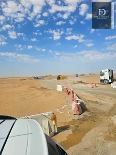 For Sale in Sharjah Al Balida Area Phase 1 Commercial land directly on Maliha Road and a 24-meter ba