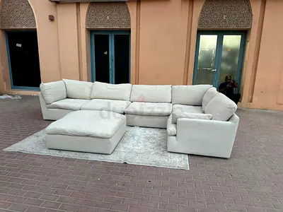 Home Center swin feather filled sofa