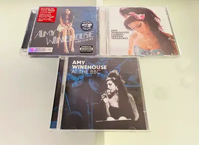 3 Amy Winehouse Music CD’s