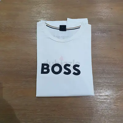 Brand New BOSS White T-Shirt. Size Large