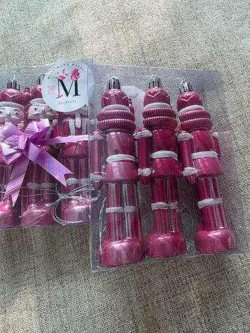 Set of Colorful Nutcracker Dolls for Holiday Decor