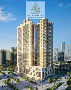 Two bedrooms and a living room, freehold ownership for all nationalities, with installments through