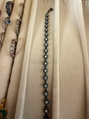 Silver Bracelet and ring