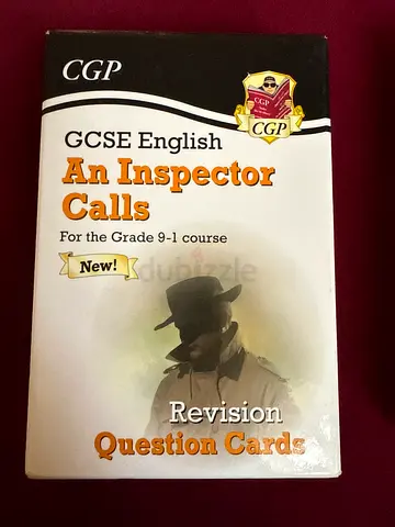 GCSE English An Inspector Calls Revision Question Cards