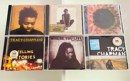 6 Tracy Chapman Music CD’s