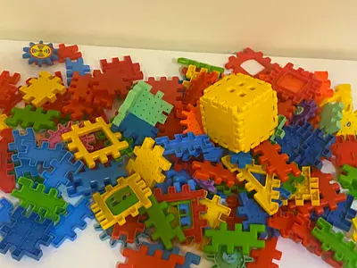 Colorful Building Blocks Set for Creative Play