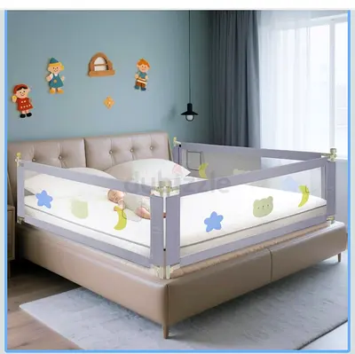 Used3pcs (3 side) Safe Sleep Solution: Baby Bed Safety Guard Rail