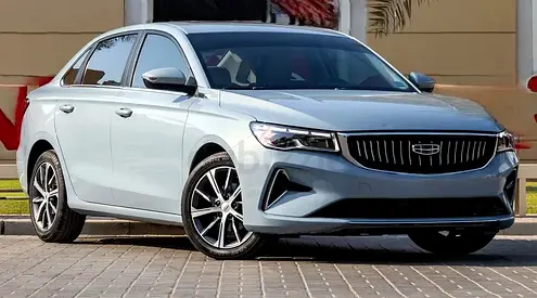 SUNROOF Full Option Leather Seats BIG SCREEN APPLE CAR PLAY!!! Geely Emgrand 2025 1.5L Engine.