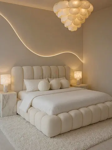 Bubble in Double Bed
