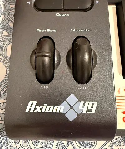 Axiom 49 MIDI Keyboard with stand for Sale!