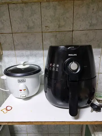 Philips Air Fryer and Black+Decker Rice Cooker for Sale