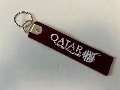 Key Chain - Qatar Airways Style