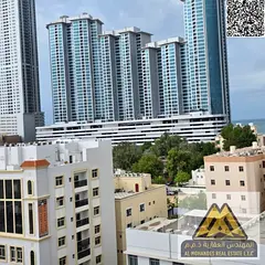 Second row from the Corniche with a stunning sea view | Two master bedrooms | Spacious area | Excell