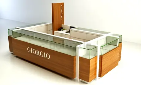 Custom-designed kiosk