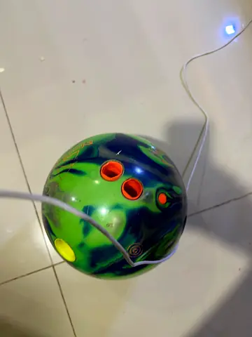 Bright and Fun Bowling Ball - Perfect for Your Game Night