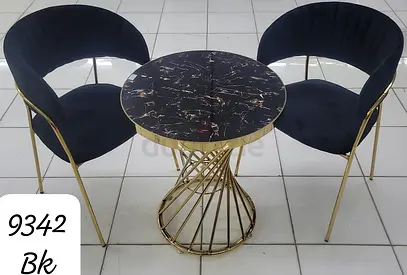 Stylish Dining Set with Elegant Chairs