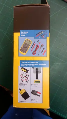 Digital Multimeter FLUKE 87v with Accessories for Precise Measurements