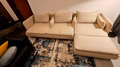 Ikea soderhamn L shape sofa