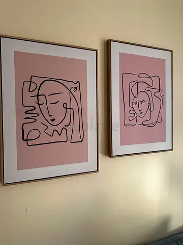 Abstract art painting