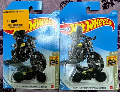 Hotwheels Motorcycle Ducati scrambler