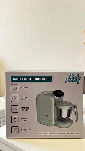 Chef Handy- 5 in 1 baby food Processor 

Everything You Need in One Device 
5-in-1 Baby Food Maker