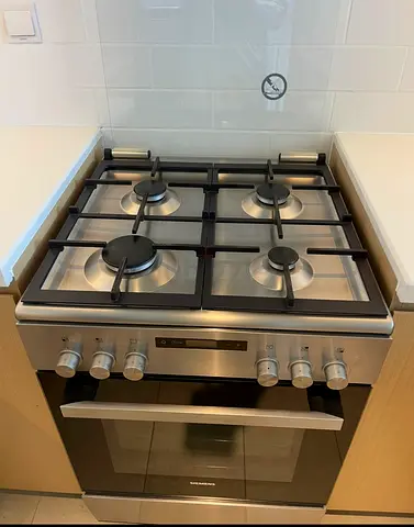 Siemens gas’with Electric oven stove 60/60cm very good working
