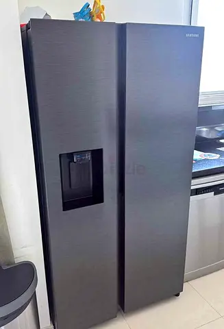 Samsung Side by Side Refrigerator Auto water Dispenser ice Maker Gentle Black Matt
