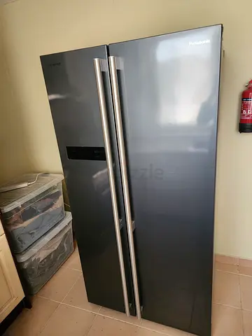 Refrigerator Fridge Freezer Side by side Panasonic brand 90x60cm