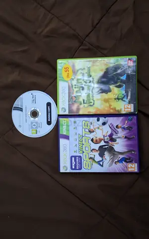 Kinect Sports and Majin and the Forsaken Kingdom Xbox 360 Games for Sale
