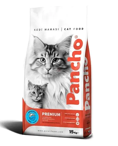 Pancho Adult Cat Food 15kg (Fish)
