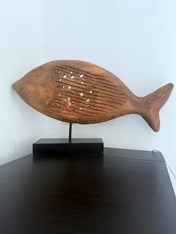 Unique Handcrafted Fish Decoration