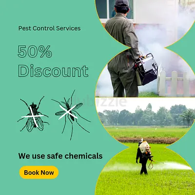 Pest control services available in Ajman and sharjah