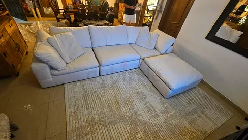 Marina home feather 🪶 filled Modular sofa
