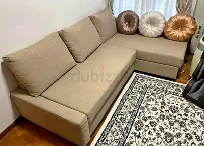 Comfortable Corner Sofa bed with storage