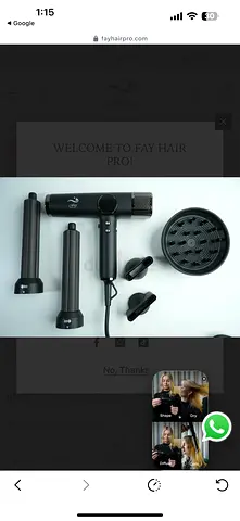 Fay Hair Pro Professional Hair Dryer Set