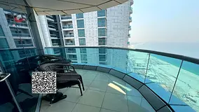Fully Furnished 2 BHK Apartment with Full Sea View in Ajman Corniche – Al Nakhil 2