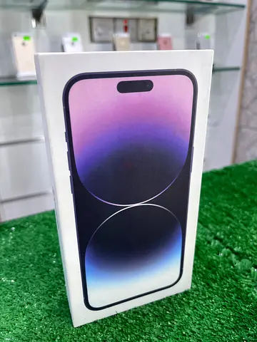 iPhone 14pro max brand new 256gb 1 year warranty free delivery