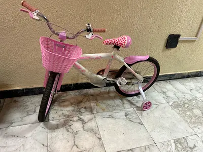 Cute Pink Childrens Bicycle for Sale
