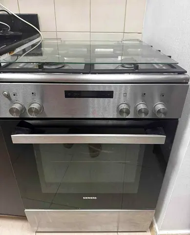 Siemens 4 Burner Full Gas Cooker – 60×60 cm – Automatic Ignition System