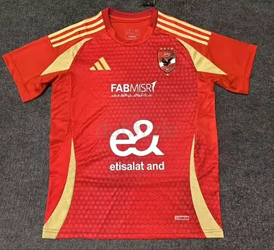 Al Ahly Egypt Home Jersey 24/25 – Red – Size L – New