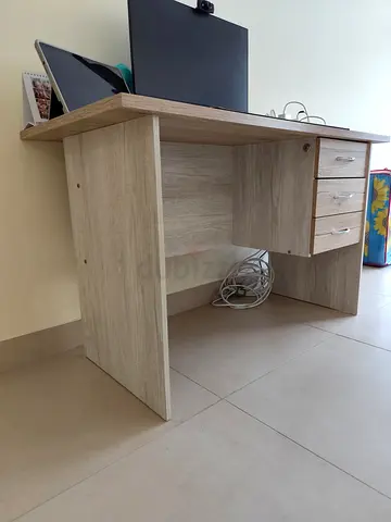 Functional Study Table with Drawers