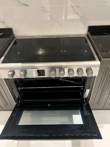 Hoover Electric Ceramic Cooker Oven Size 90x60 cm