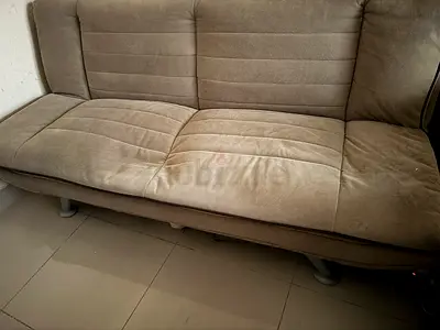 Sofa bed Beige Couch for Sale