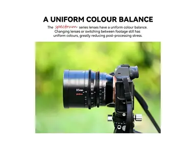 7Artisans 85mm and 35mm Cinema Lenses kit full frame for Nikon Z mount cameras