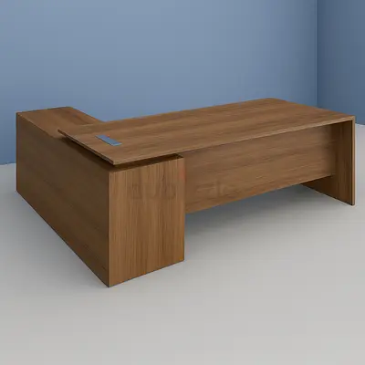 Premium L‑Shape Manager Desk