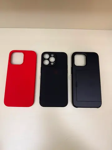Collection of iPhone  14 pro max Cases in Various Colors